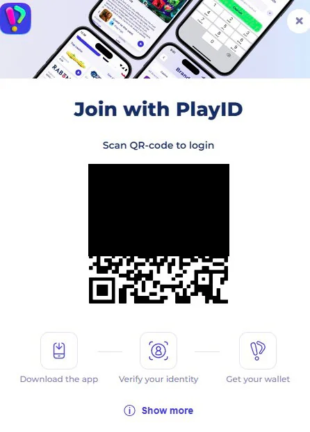 play ID frumzi casino login QR